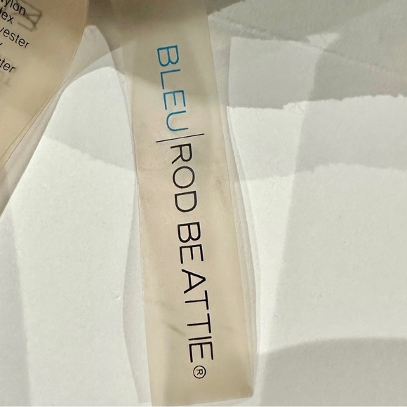 Bleu Rod Beattie Let’s Get KnottyLace-Front One-Piece Black And White Swimsuit - Picture 7 of 9